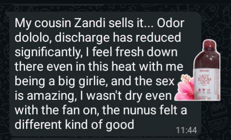 Odor gone, discharge reduced, feeling fresh and confident.